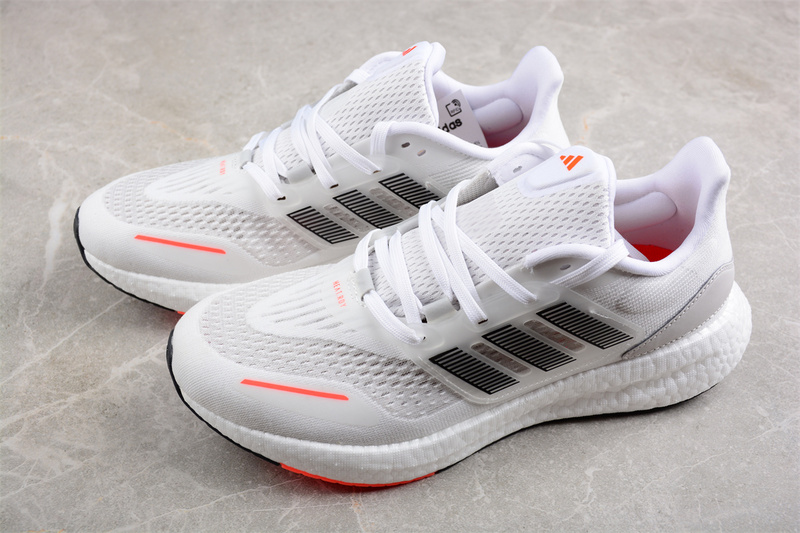 Adidas Pureboost 22 Heat.Rdy Cloud White/Core Black/Solar Red 29