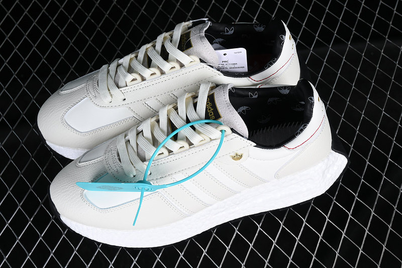 Adidas Retropy E5 Off White/Off White/Gold Metallic 7