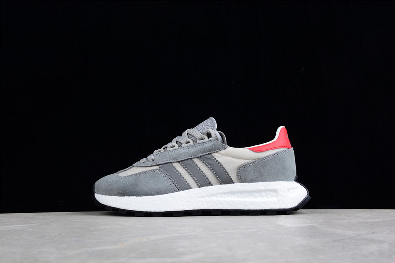 Retropy E5 Shoes Gray/Gray/Pink 3