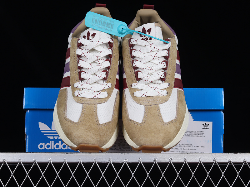 Retropy E5 Shoes Copper Flat/Team College Burgundy/Off White 17