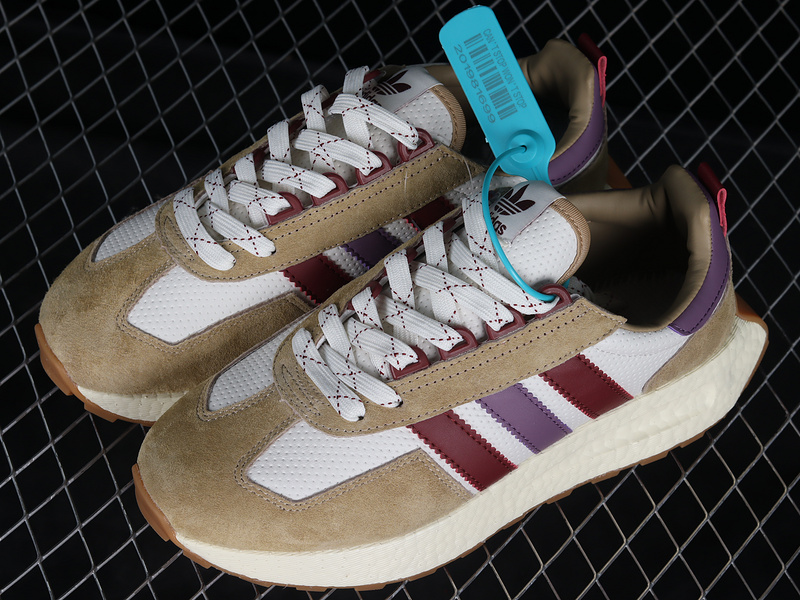 Retropy E5 Shoes Copper Flat/Team College Burgundy/Off White 19