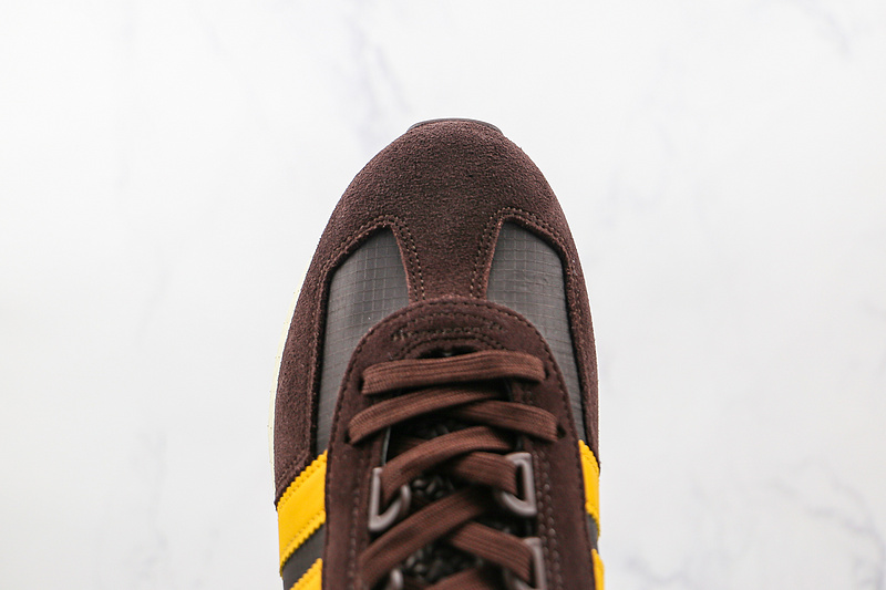 Retropy E5 Shoes Dark Brown/Dark Brown/Yellow 11