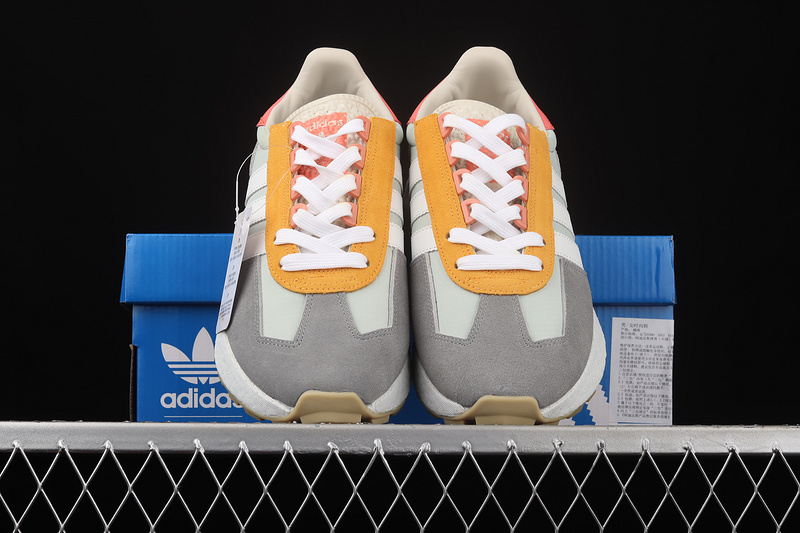 Retropy E5 Shoes Cloud White/Orange-Dark Grey 5