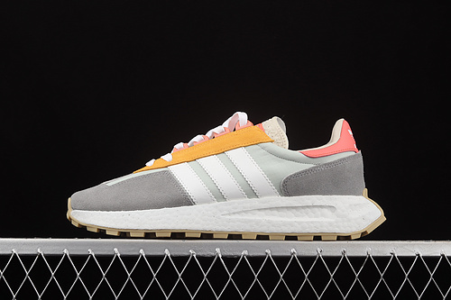 Retropy E5 Shoes Cloud White/Orange-Dark Grey 21