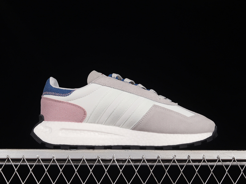 Retropy E5 Shoes Cloud White/Light Grey/Blue-Pink 3