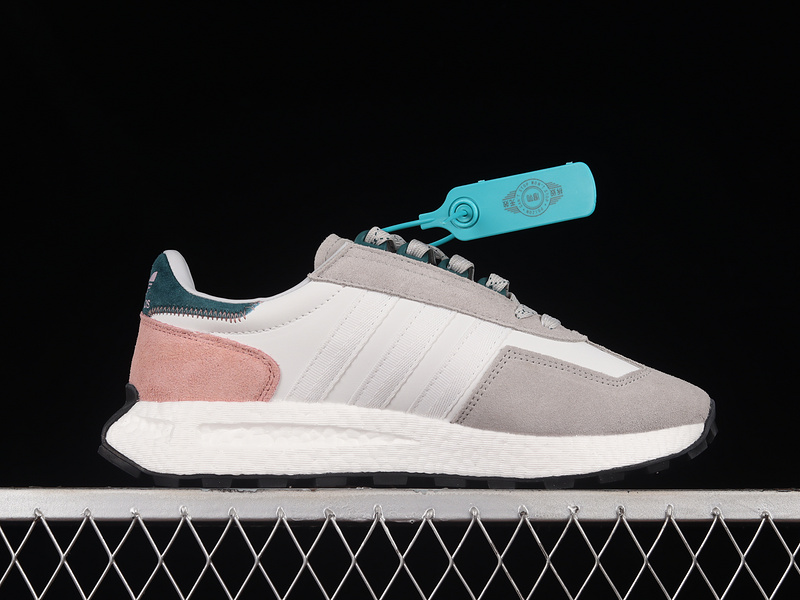 Retropy E5 Shoes White/Light Grey/Pink 3