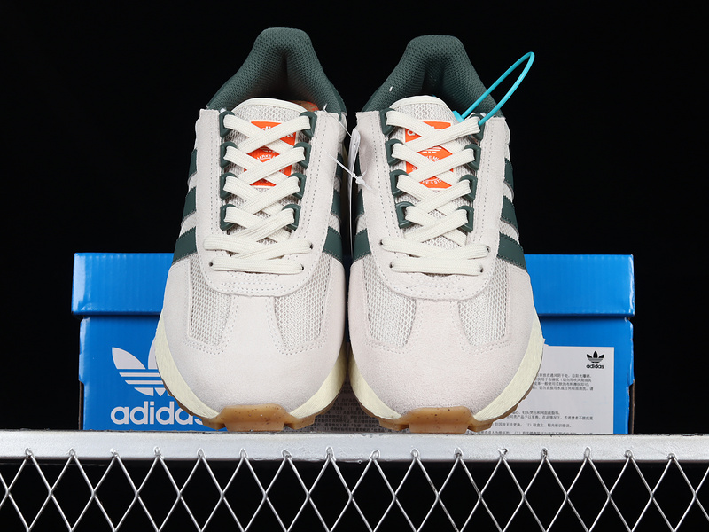 Retropy E5 Shoes Light Grey/Off White/Green 27