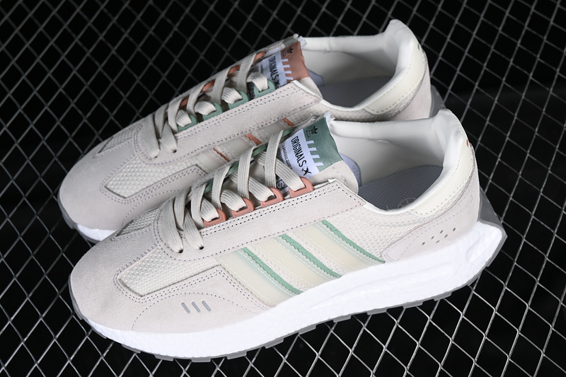 Adidas Retropy E5 White/Grey/Green 5