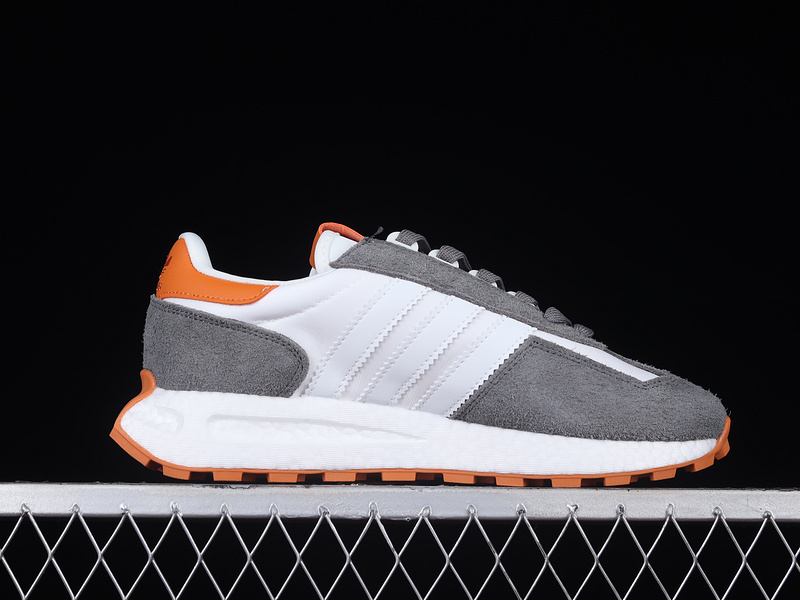 Retropy E5 Shoes Dash Grey/Cloud White/Semi Impact Orange 11