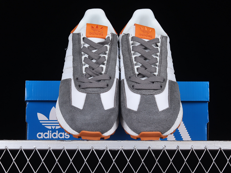 Retropy E5 Shoes Dash Grey/Cloud White/Semi Impact Orange 15