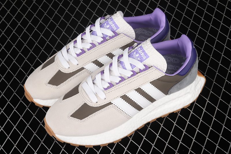 Retropy E5 Shoes Beige/Grey/Purple 29