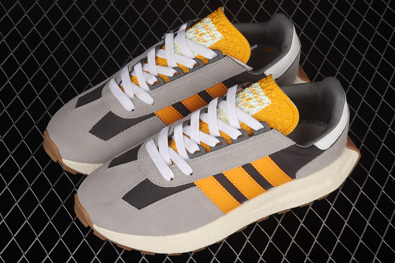 Retropy E5 Shoes Grey Three/Acid Orange/Grey Two 23