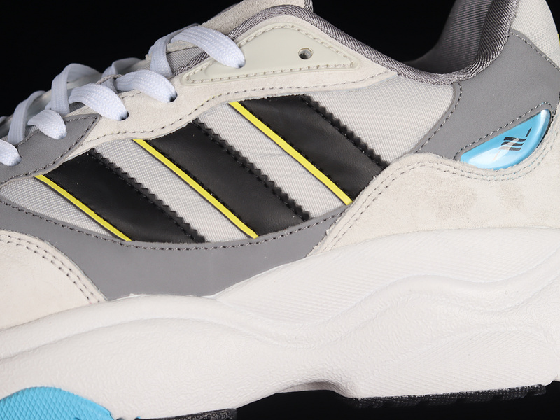 Retropy F90 Shoes Cloud White/Black/Yellow 11