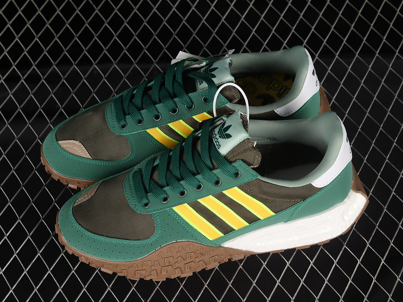 Sneakers Adidas Originals Retropy E5 W R P Green/Khaki/Yellow 5