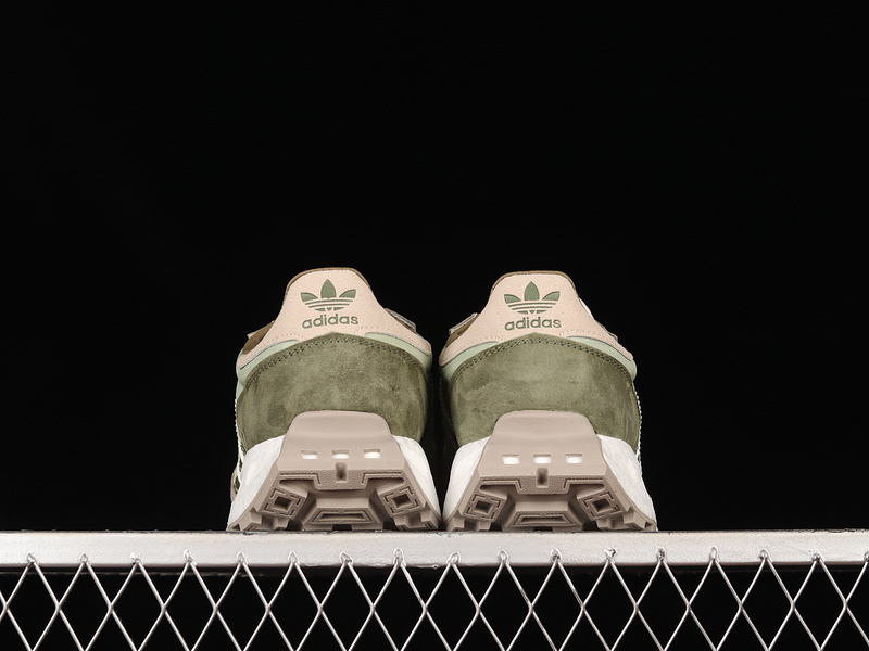 Retropy E5 Shoes Light Grey/Dark Green/Cloud White 11