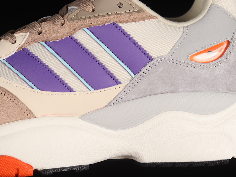 Retropy F90 Shoes Light Grey/Purple/Beige 7