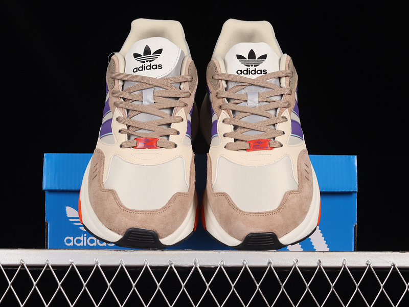 Retropy F90 Shoes Light Grey/Purple/Beige 23