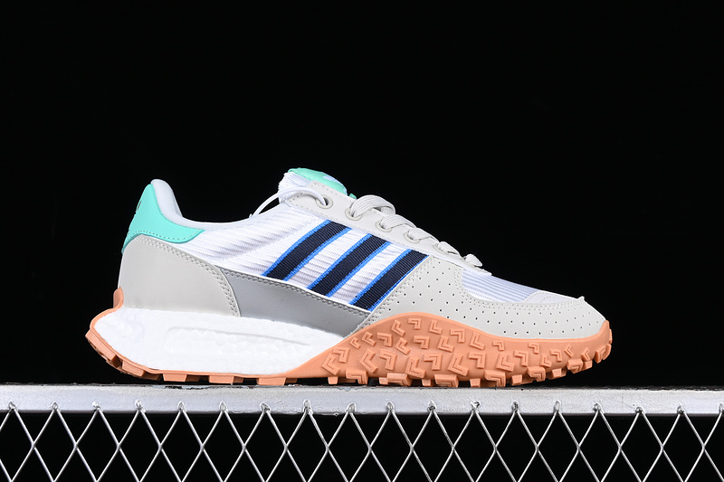 Adidas Retropy E5 W R P White/Blue/Brown/Grey 25