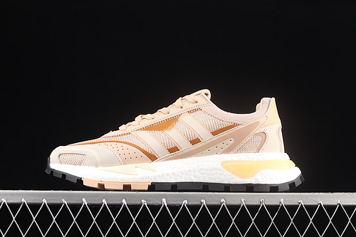 Retropy P9 Shoes Brown/Pink/White 3