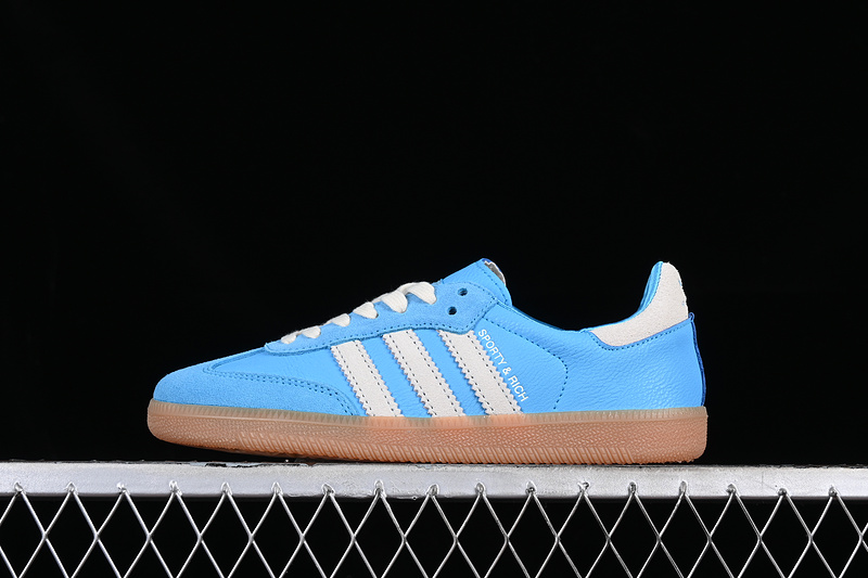 Samba Og Sporty&Rich White/Blue/Brown 25