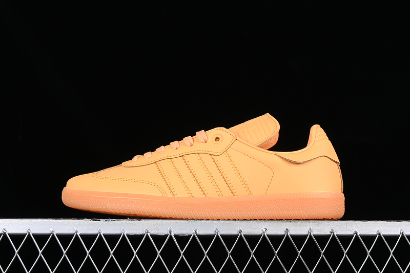 Adidas Pharrell Williams Originals Samba Yellow/Brown 27