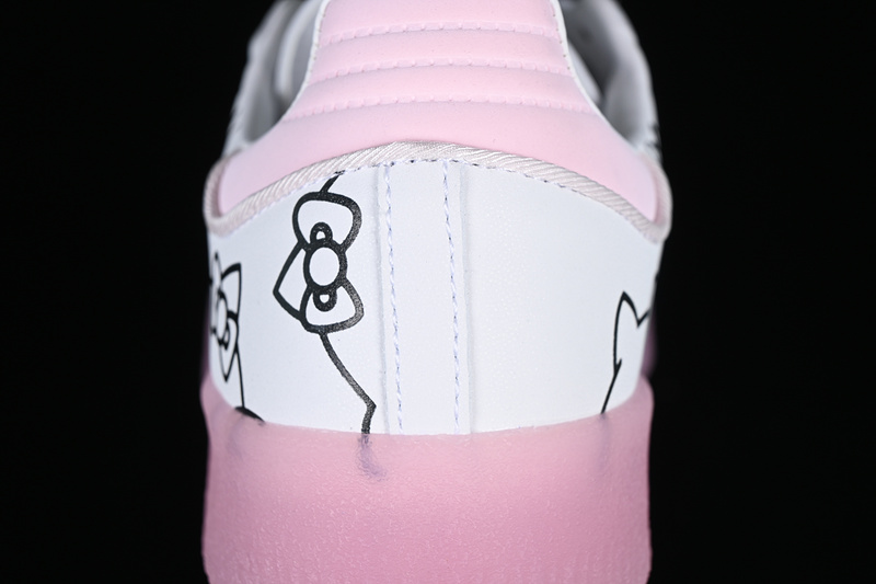 Samba Vegan White/Black/Pink 7