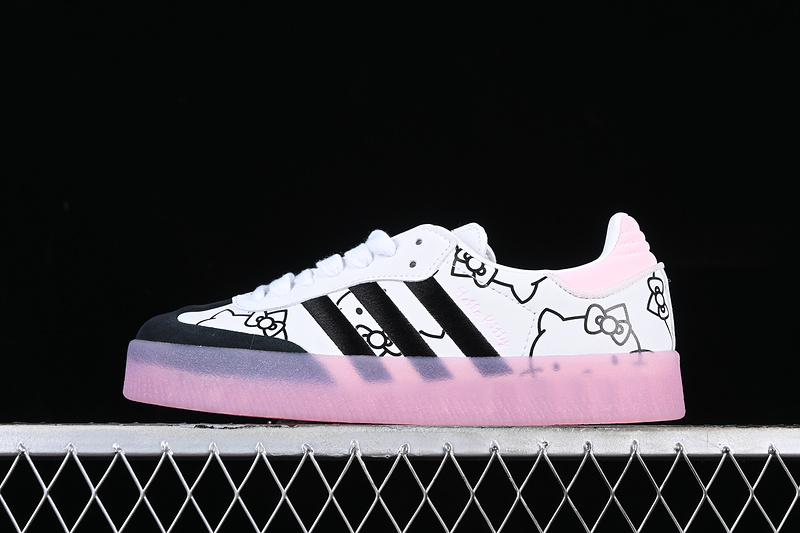 Samba Vegan White/Black/Pink 25