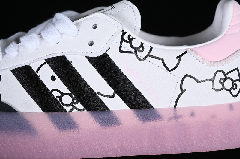 Samba Vegan White/Black/Pink 31