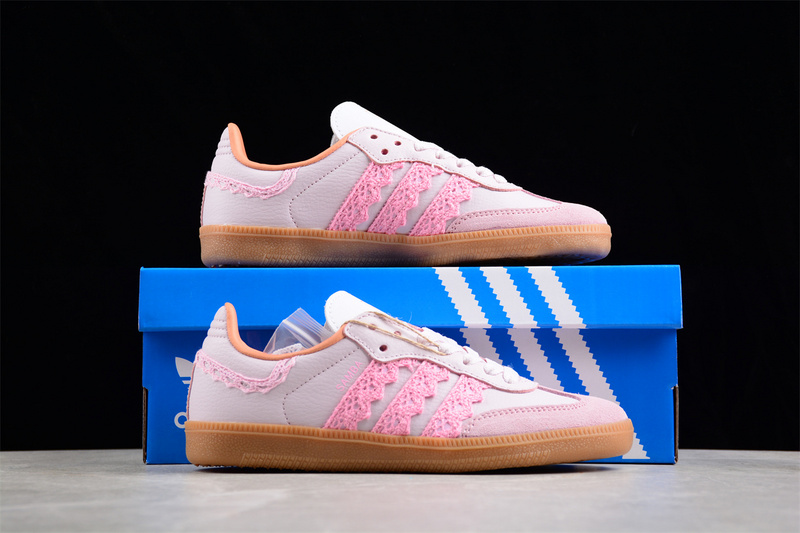 Adidas Samba Vegan Og White/Pink/Brown 21