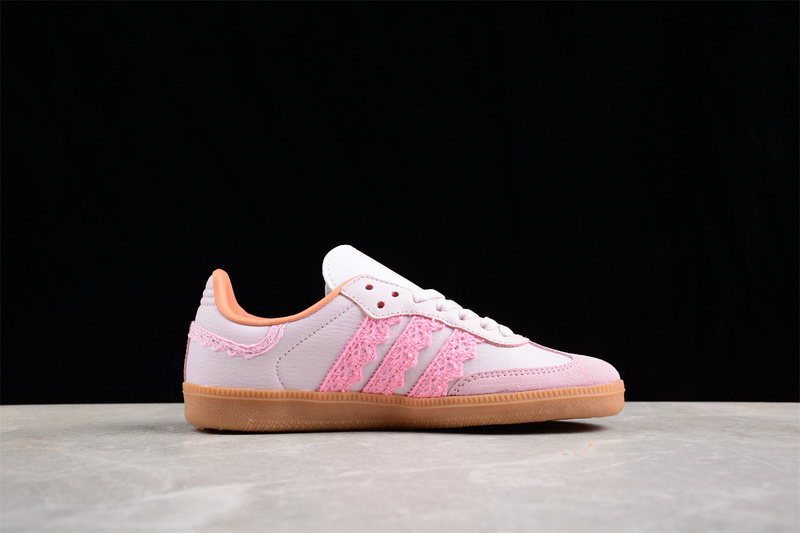 Adidas Samba Vegan Og White/Pink/Brown 23