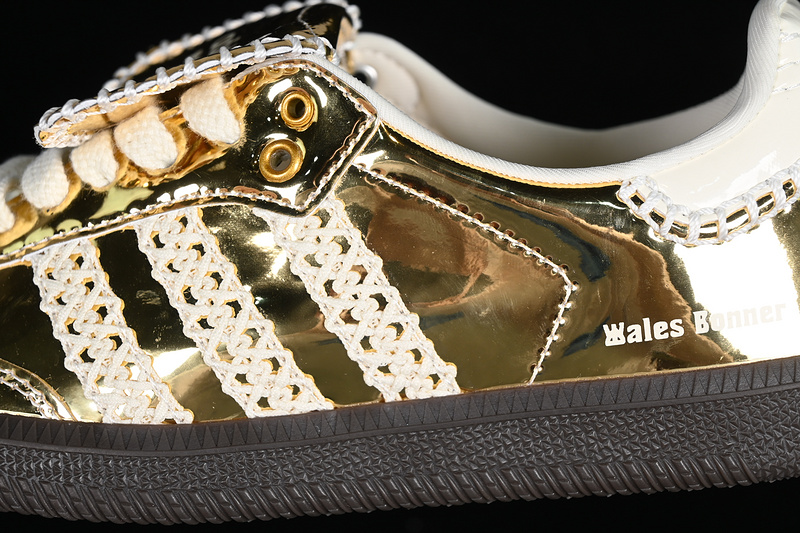 Adidas Wales Bonner Samba Gold/White/Black 13