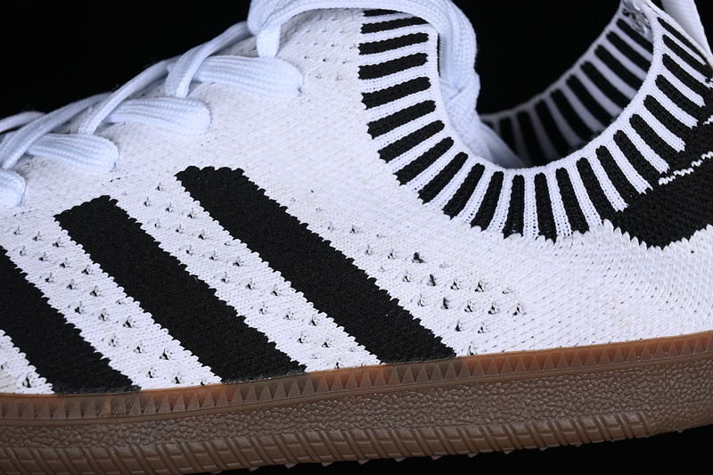 Adidas Samba Sock Primeknit Cloud White/Core Black/Bluebird 17