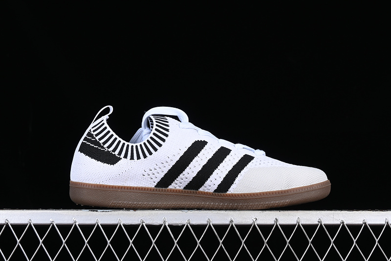 Adidas Samba Sock Primeknit Cloud White/Core Black/Bluebird 25