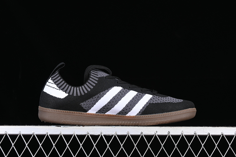 Adidas Samba Sock Primeknit Core Black/Cloud White/Core Red 11