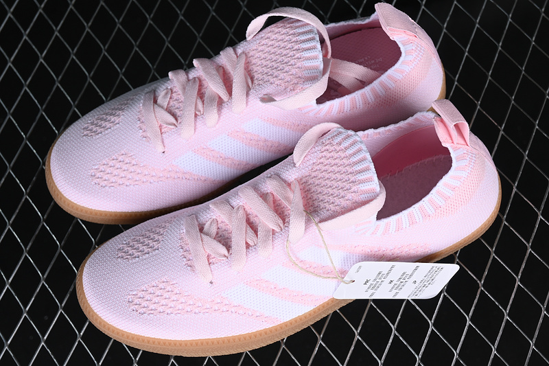 Adidas Samba Sockprimeknit White/Pink/Brown 7