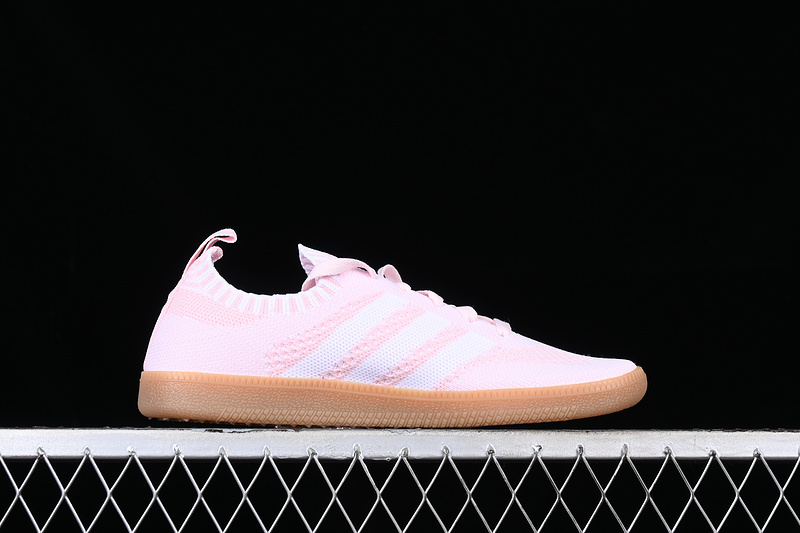 Adidas Samba Sockprimeknit White/Pink/Brown 9