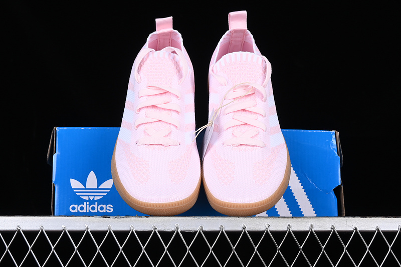 Adidas Samba Sockprimeknit White/Pink/Brown 11