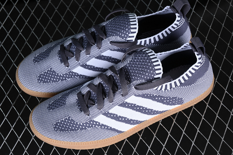 Adidas Samba Sockprimeknit White/Blue/Brown 3