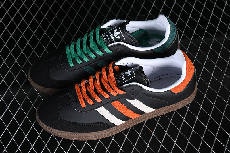 Adidas Samba Vegan White/Orange/Black 5