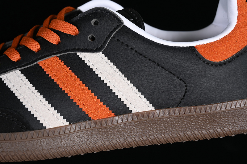 Adidas Samba Vegan White/Orange/Black 29