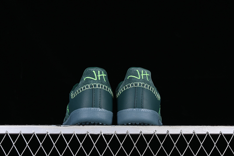 Adidas Jonah Hill X Samba Green Night/Mineral Green/Ecru Tint 15