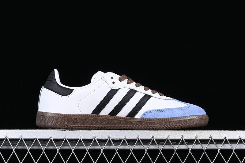 Adidas Samba Vegan White/Black/Blue 21