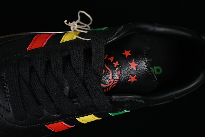 Samba Vegan Black/Green/Yellow/Red 15