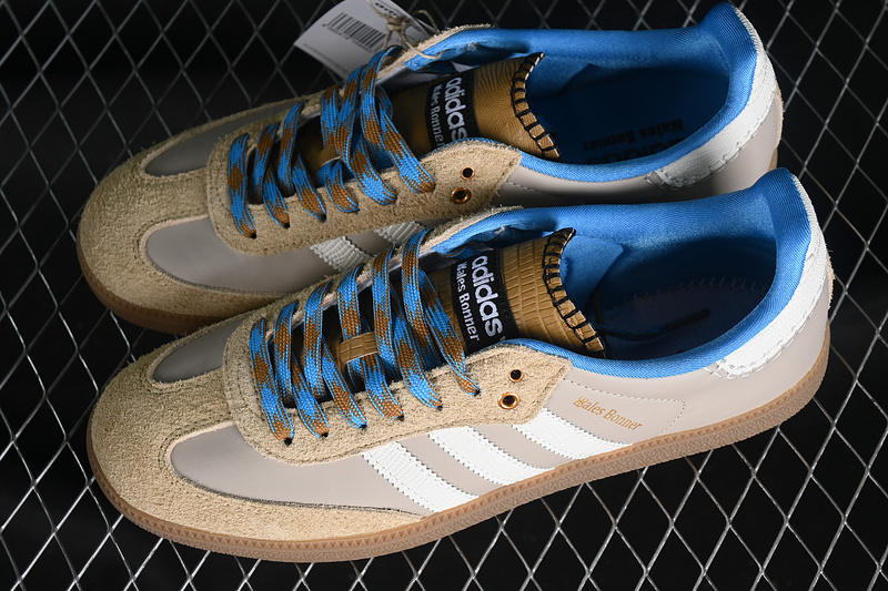 Samba White/Blue/Grey/Brown 17