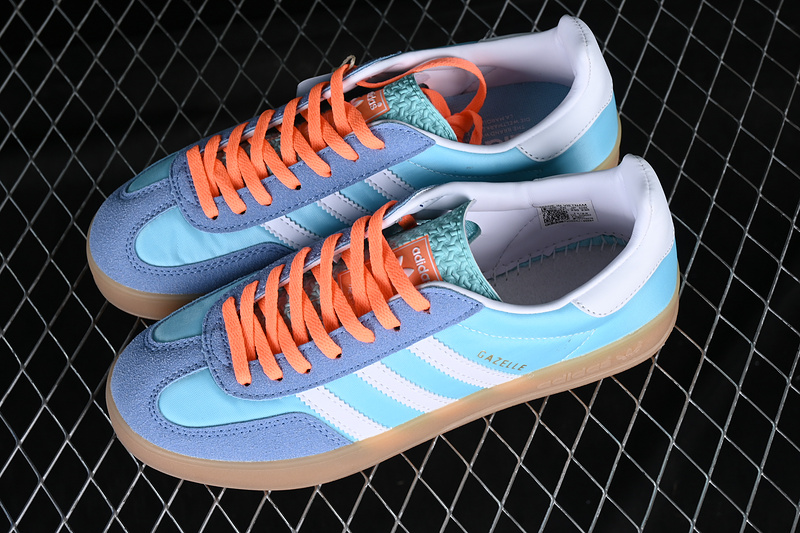 Adidas Originals Gazelle Indoor Blue/White 13