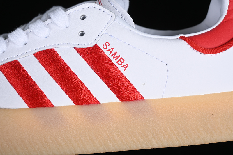 Samba Vegan White/Red/Brown 23