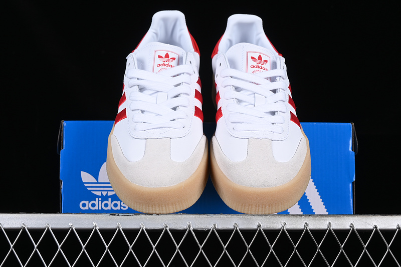 Samba Vegan White/Red/Brown 29