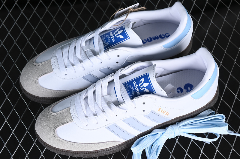 Samba Vegan White/Blue/Grey/Black 19