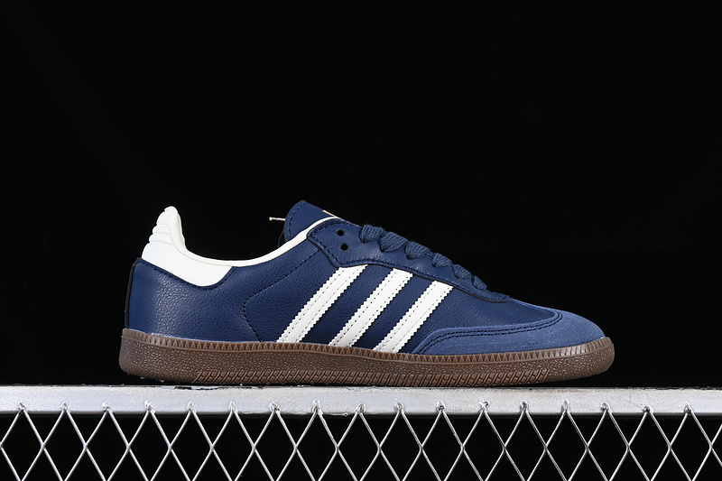 Adidas Samba Vegan White/Blue/Brown 31