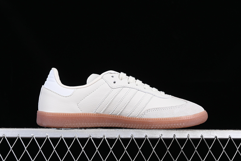 Samba Vegan White/Grey/Brown 3